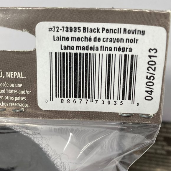 Dimensions FeltWorks Needle Felting Wool Roving Cool Blue Pencil Black 2 Packs - Picture 8 of 13